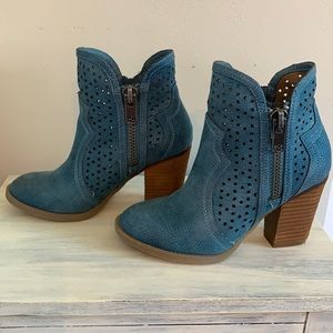 Not Rated Blue Booties